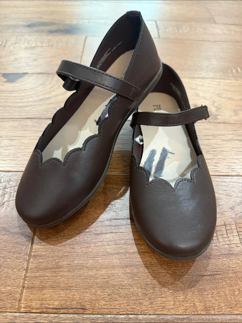 Children’s Place Girls Brown Mary Jane Shoes - Size 1